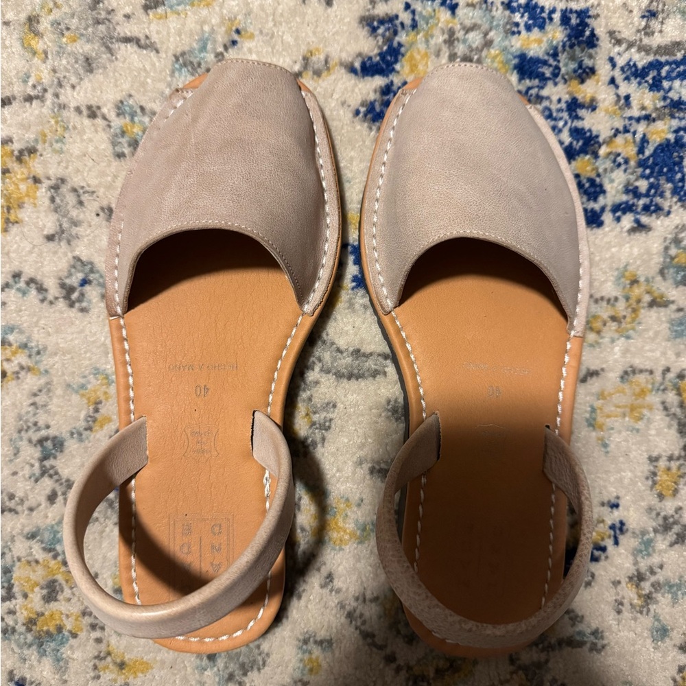 Arcavas Stylish Women's Tan Spanish Sandals